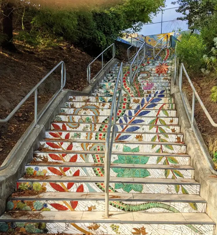 Miraloma Steps: Dragon Tale Staircase 3