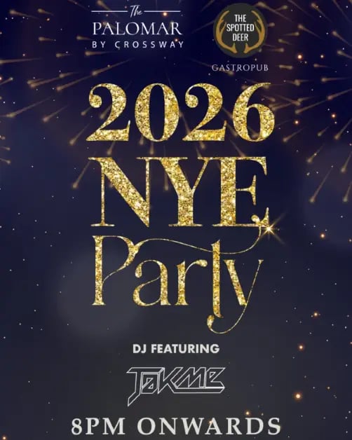 NEW YEAR PARTY 2026-THE PALOMAR BY CROSSWAY 1
