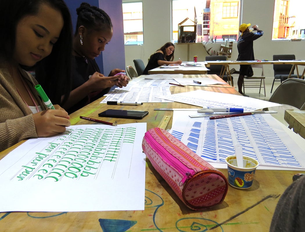 Hand Lettering Workshop 1