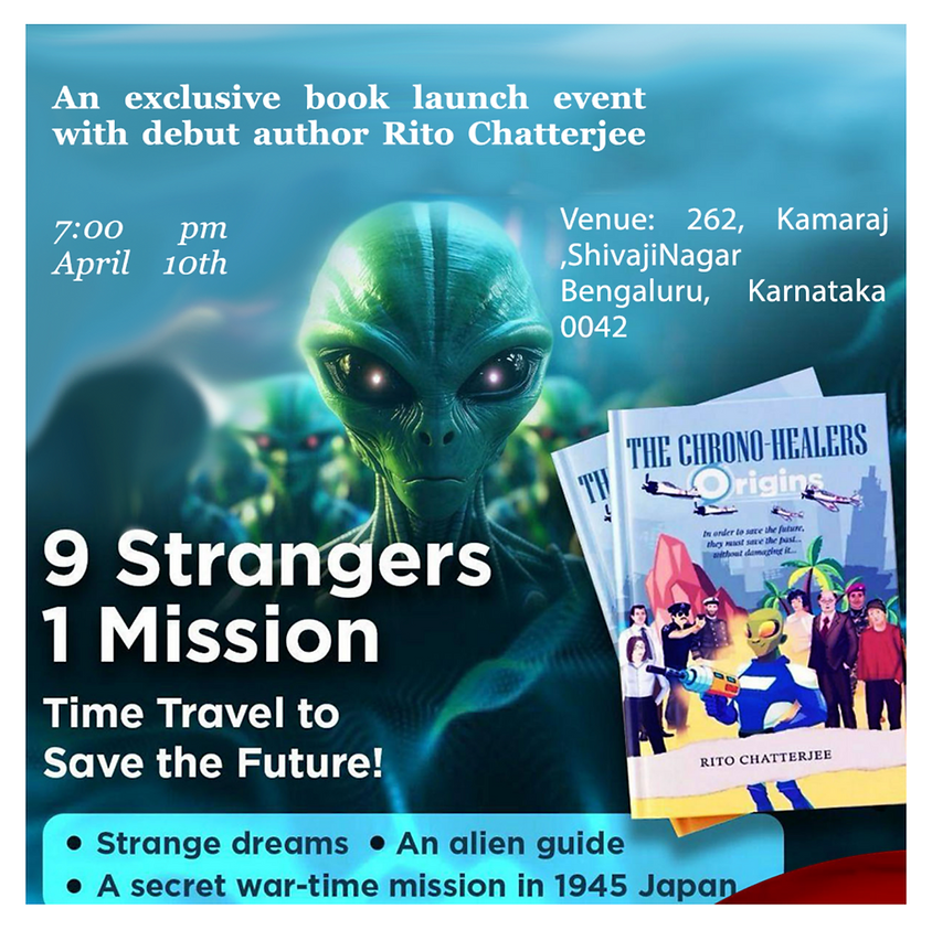 Book Launch: The Chrono-Healers 1