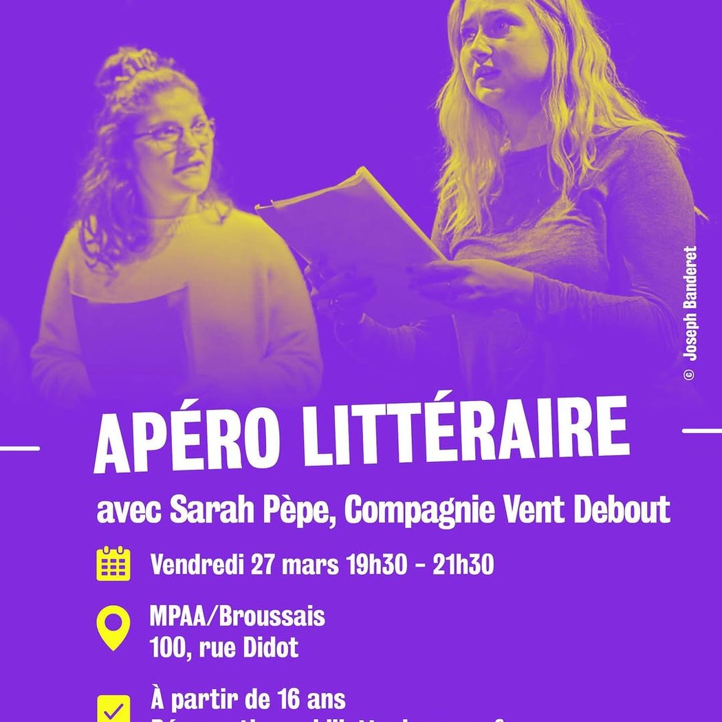 Apéro littéraire | Saison 25-26 1
