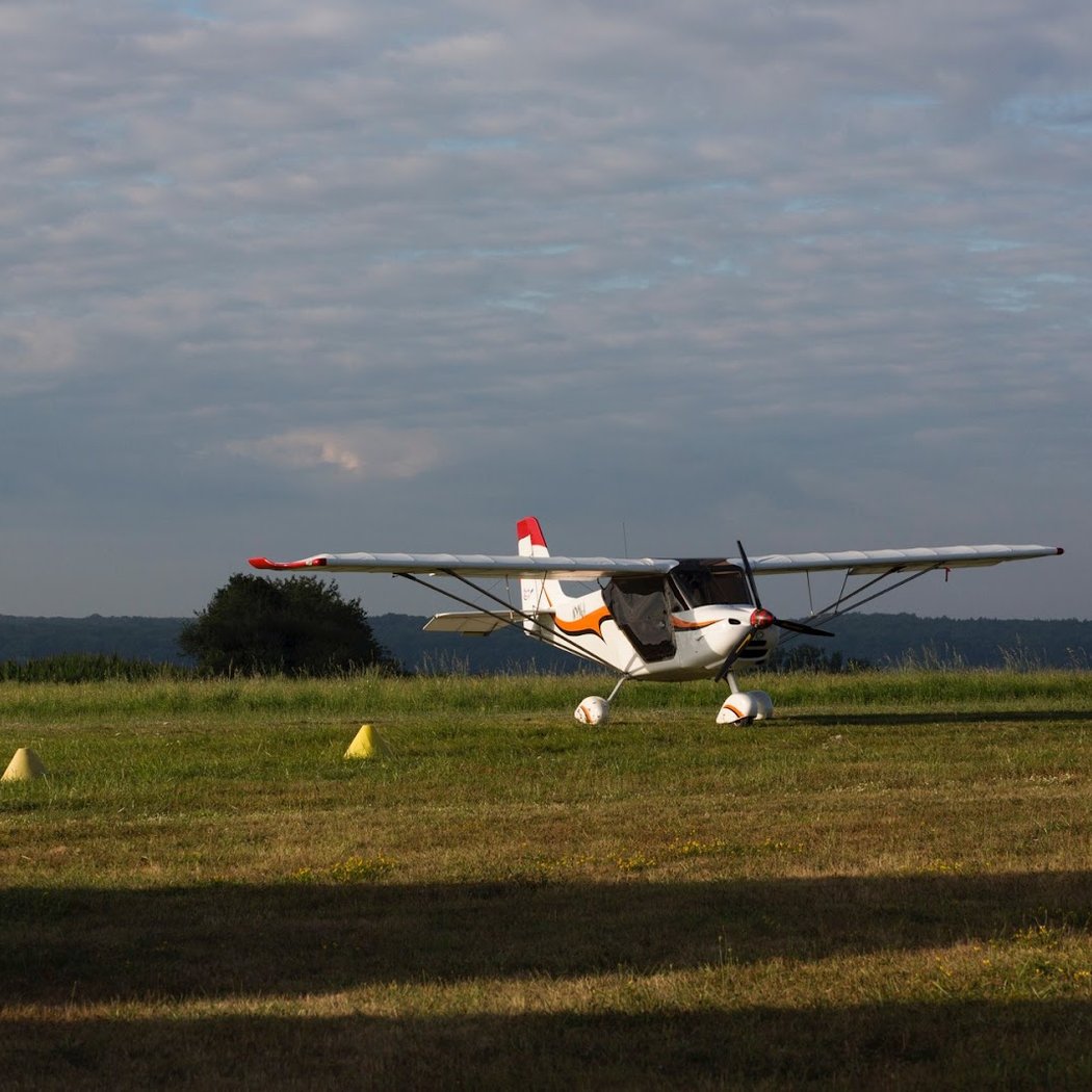 Survol Du Perche, En Avion Ulm, Aérodrome De Bellême 2