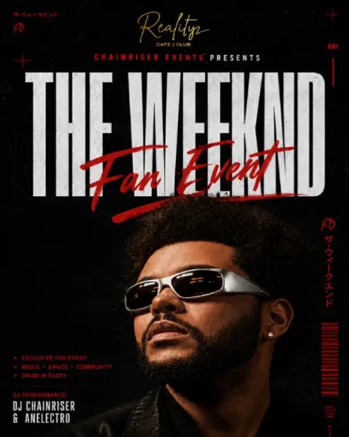 The Weeknd Fan Party 2026 1