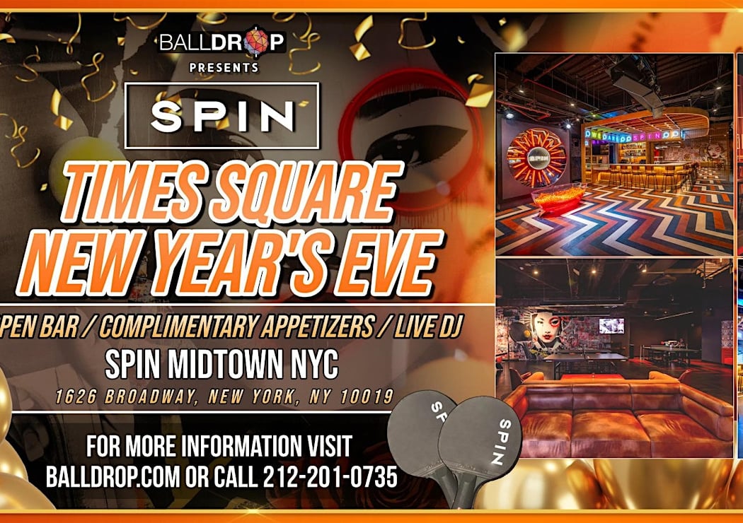 SPIN NY New Year's Eve