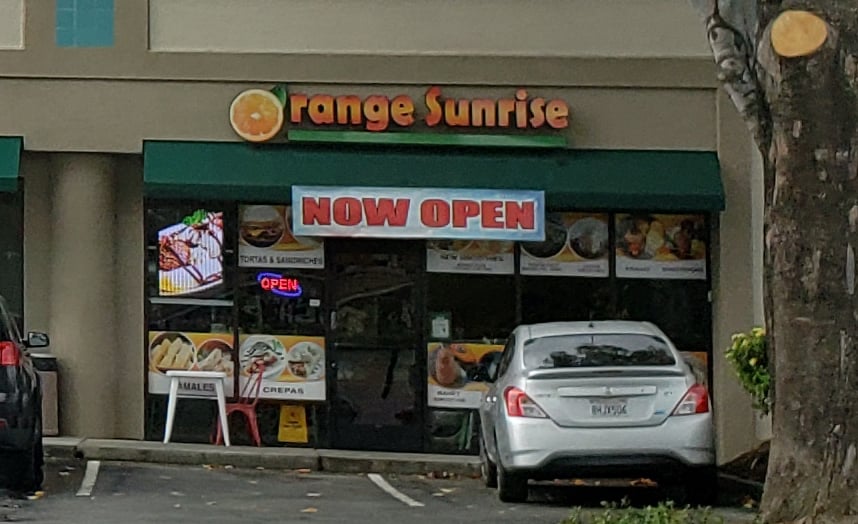 Orange Sunrise 2