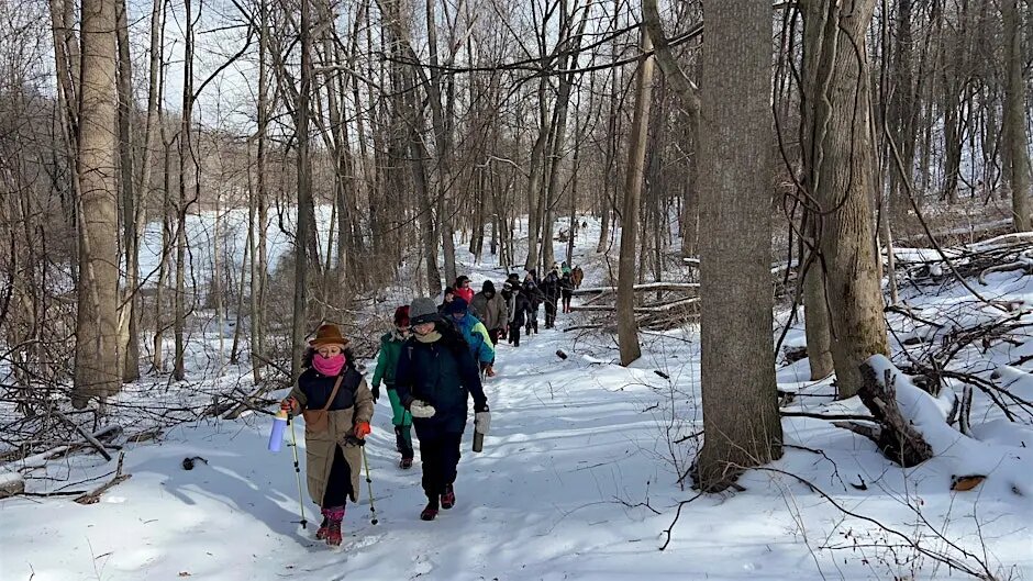 Presidents Day Hike to Snake Hill 1
