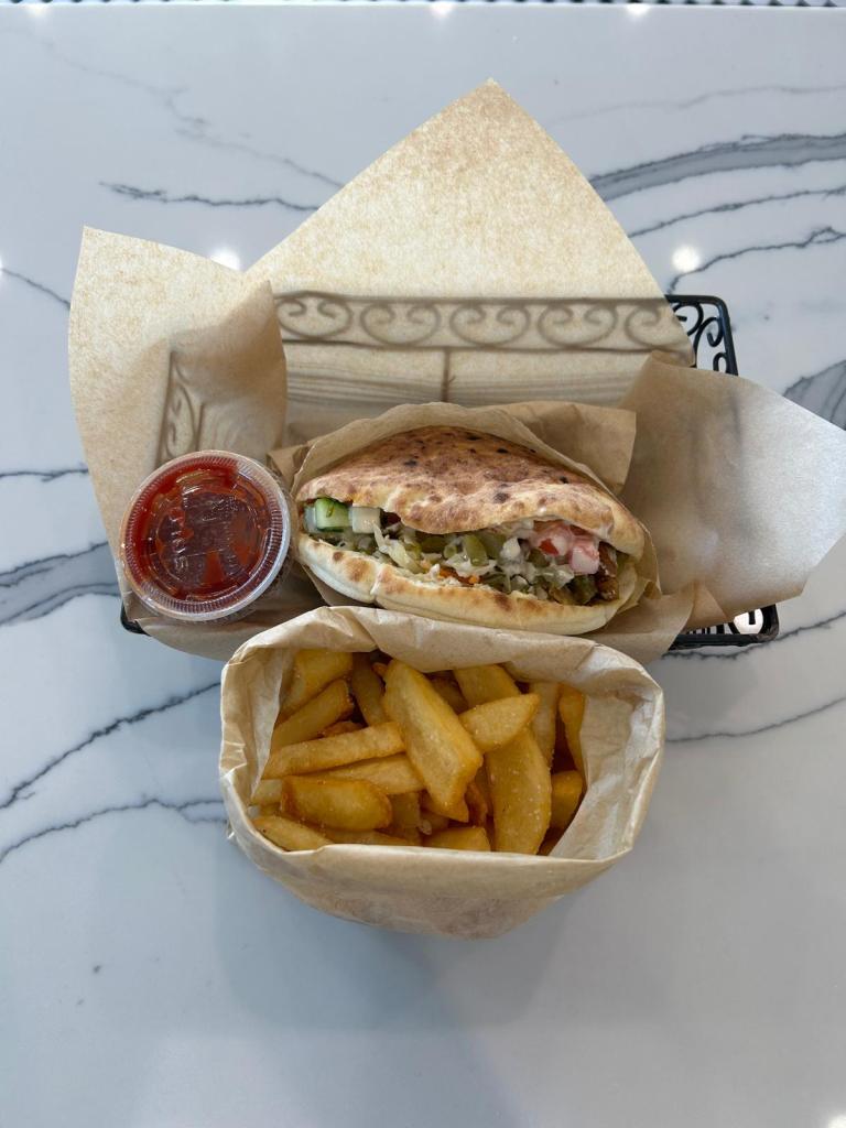 Get Free Fries with Your Pita Sandwich at Oren's Hummus Express 1