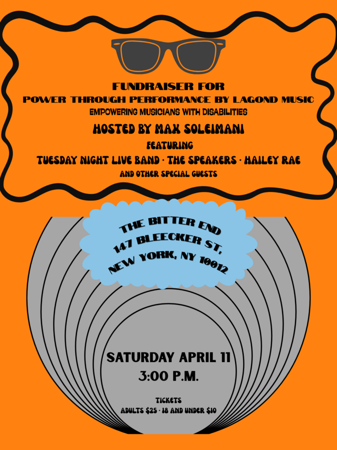 Fundraiser for Lagond Music’s Power Through Performance Program 1