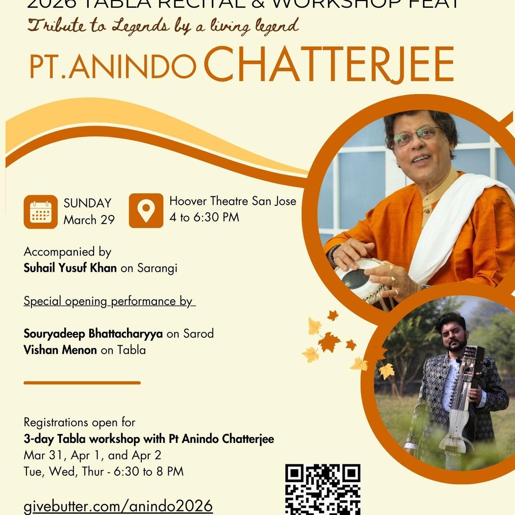 Tabla Recital & Workshop with Pt Anindo Chatterjee 1