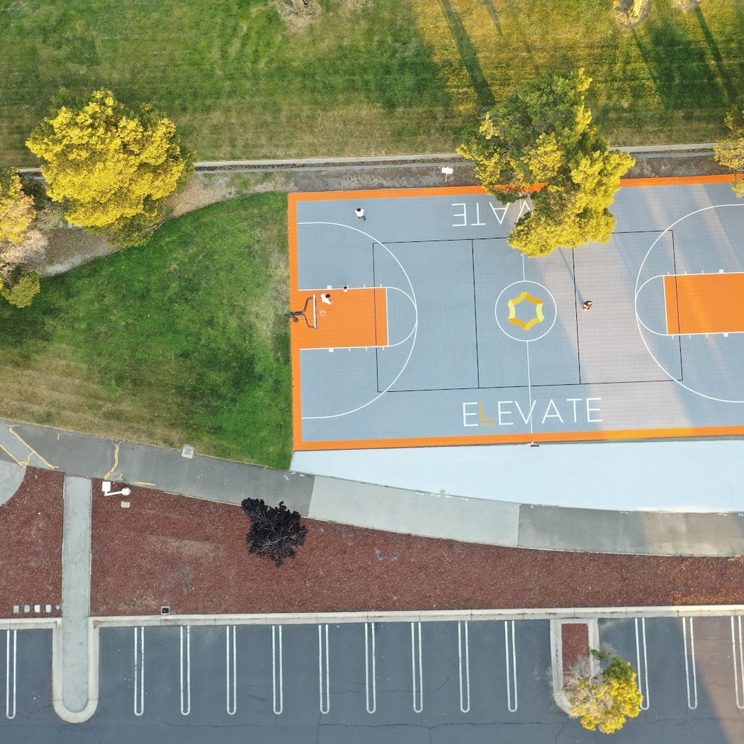 Redwood Life Basketball Courts 2