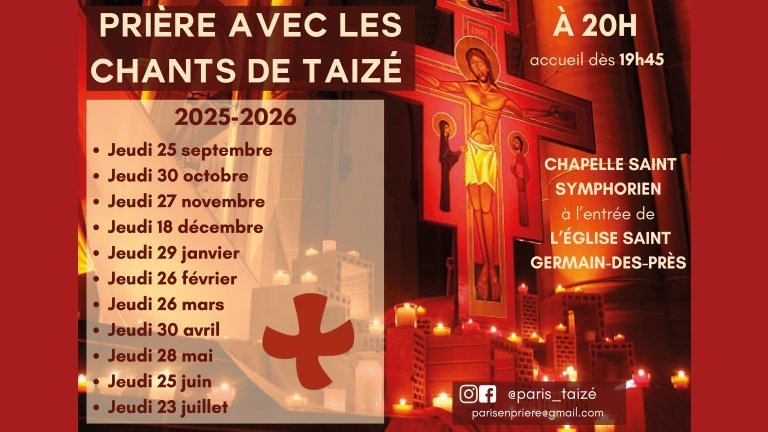 Paris en prière avec Taizé 1