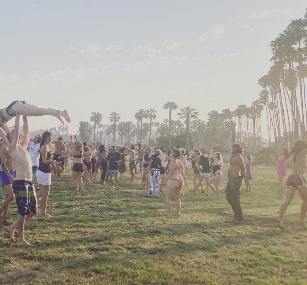 Ecstatic Dance Santa Barbara: Sunset Silent Disco 2