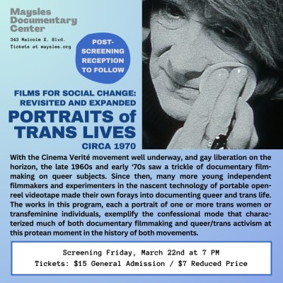 Portraits of Trans Lives c. 1970 1