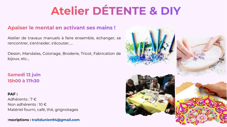 Atelier DÉTENTE 1