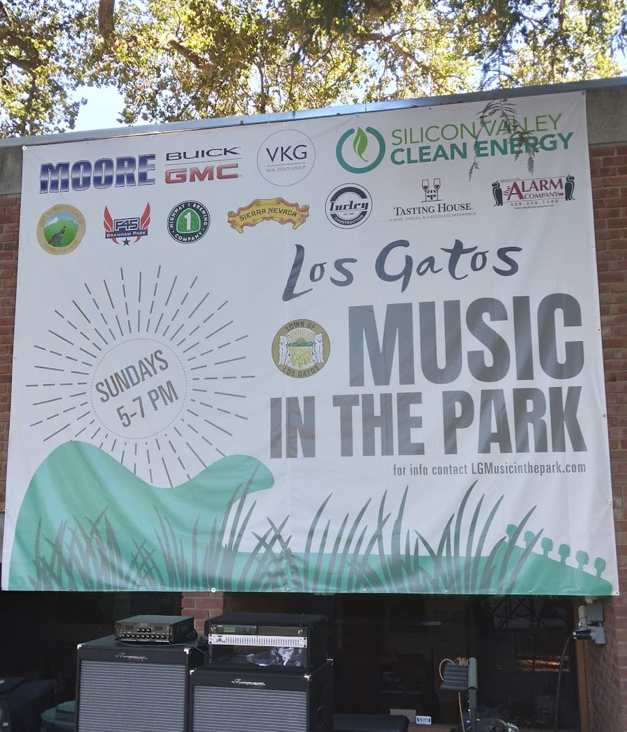 Los Gatos Music in the Park 1
