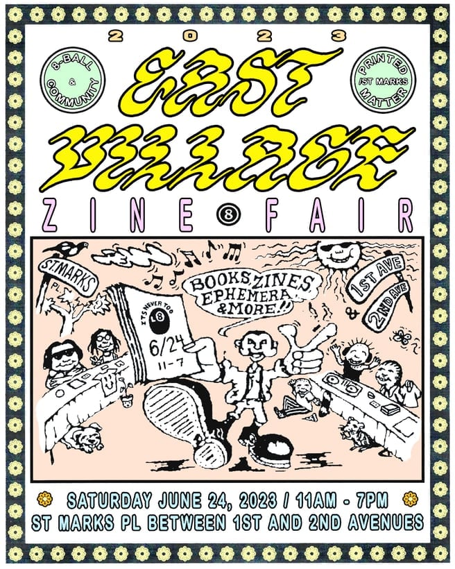 East Village Zine Fair 2023 1