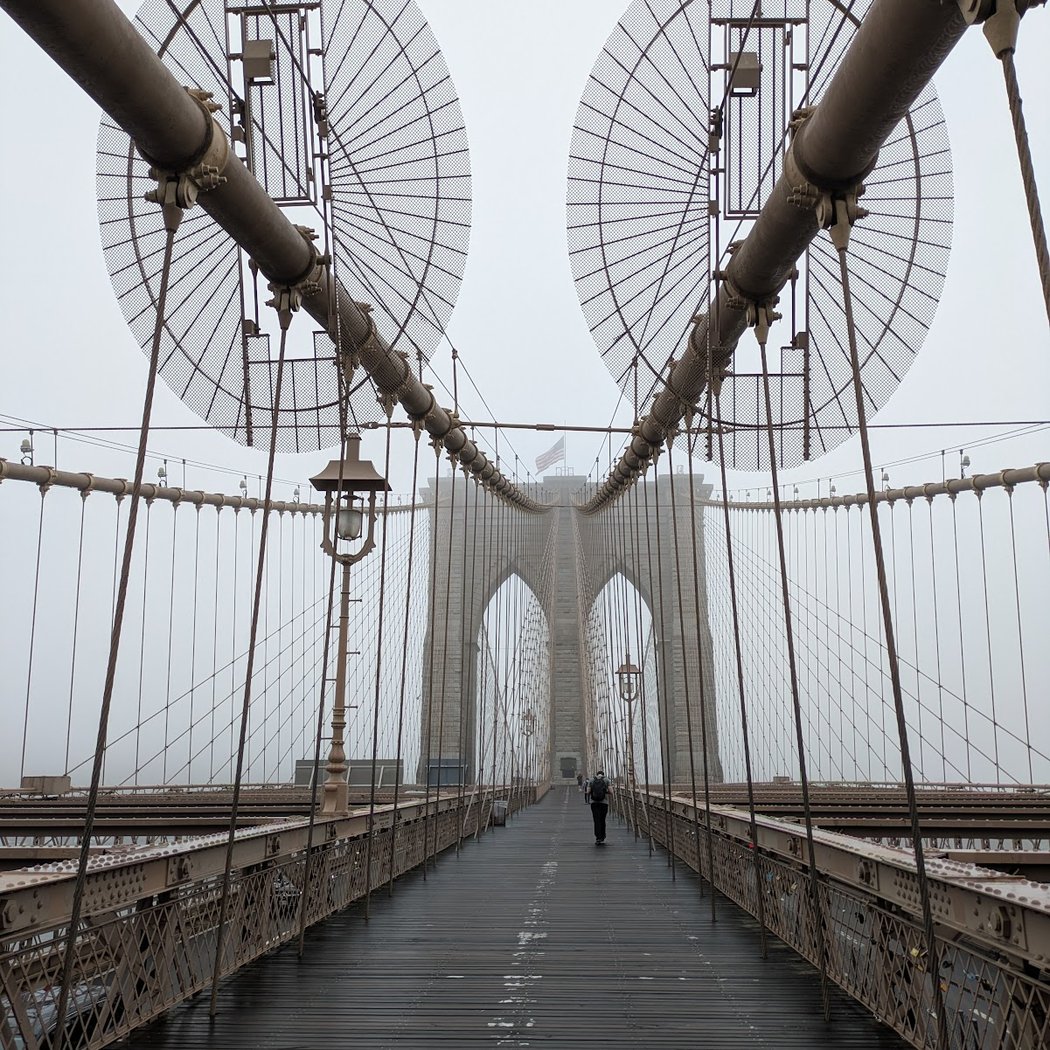 Brooklyn Bridge Bike Lane 3