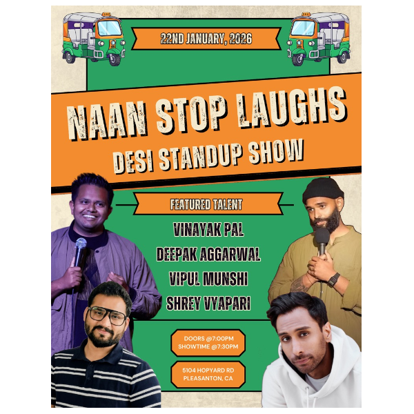 Naan Stop Laughs Desi Standup Show 1