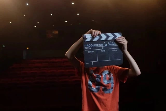 Projection du Vidéobus 1