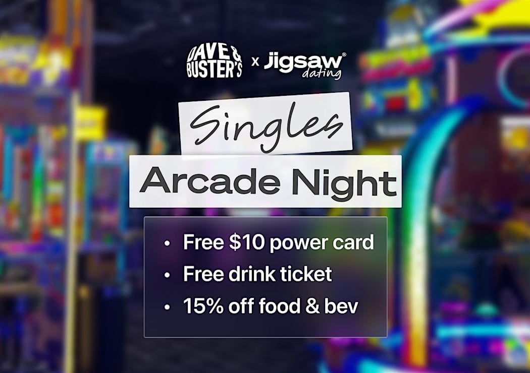 Singles Event: Arcade Night (Ages 30 45) 1