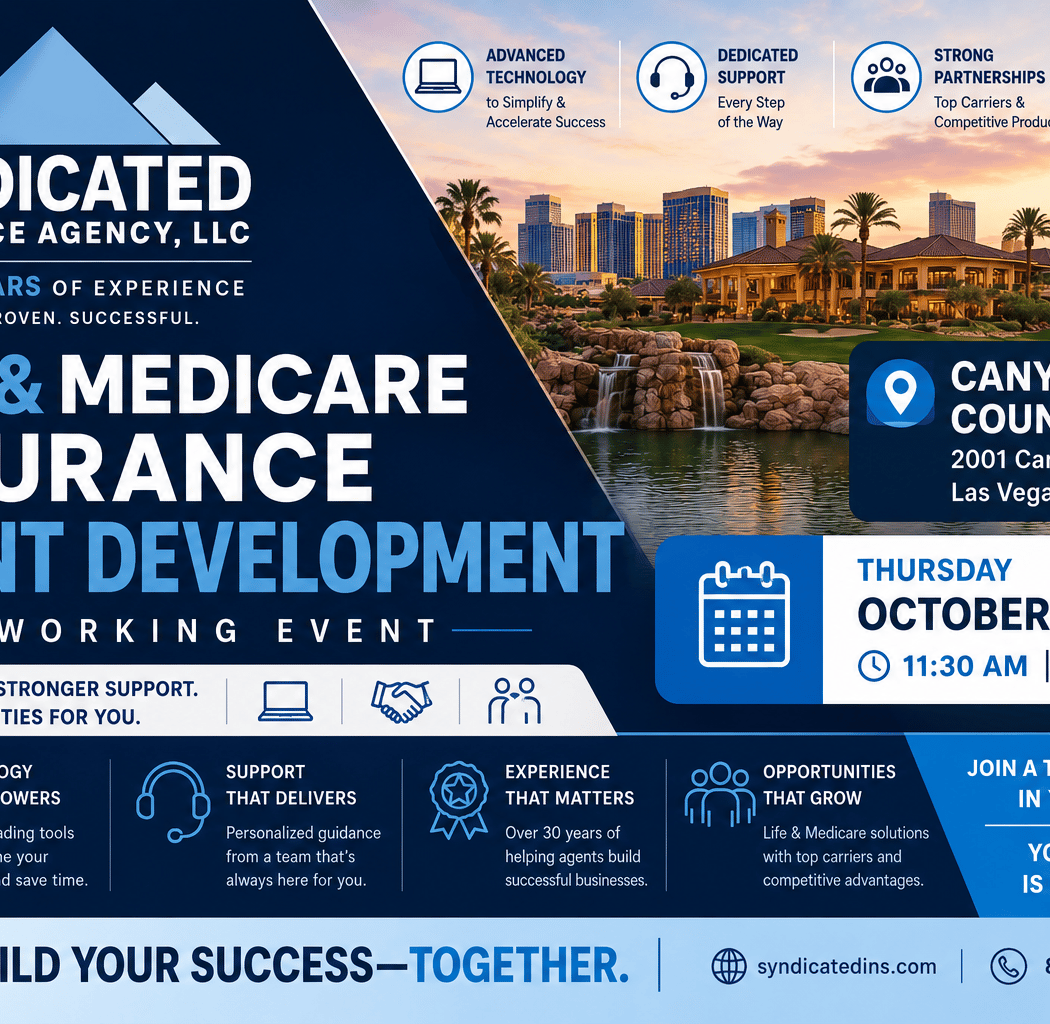Life & Medicare Insurance Agent Development