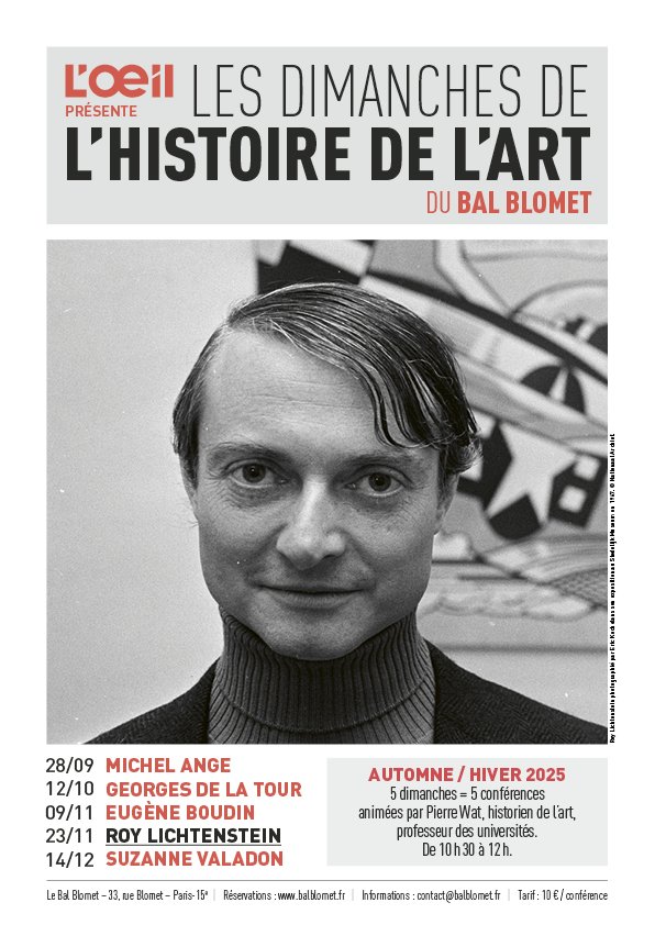 Les Dimanches de l’Histoire de l’Art - Roy Lichtenstein 1