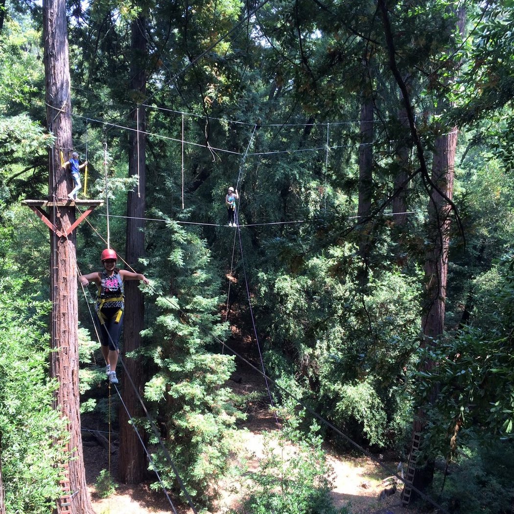 Challenge Sonoma Adventure Ropes Course 1