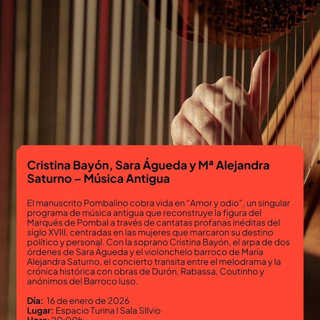 Cristina Bayón, Sara Águeda y Mª Alejandra Saturno – Música Antigua 1