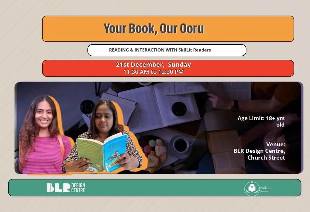Your Book, Our Ooru — a BYOB workshop like no other 1