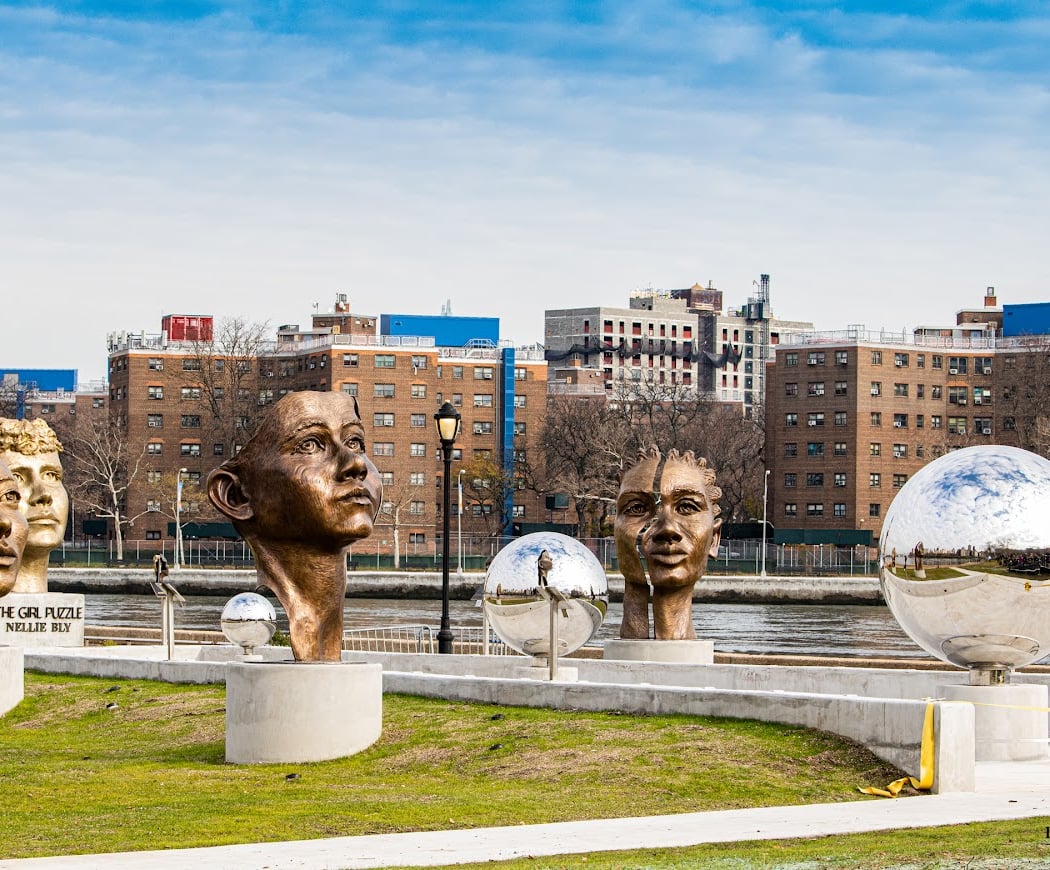 The Girl Puzzle Monument Honoring Nellie Bly 5