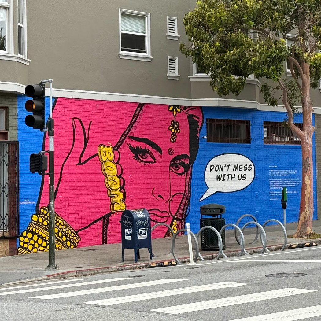 The Pink Lady Mural 2