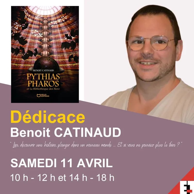 Dédicace "Roman" de Benoit Catinaud 1