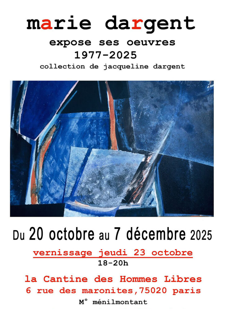 Marie Dargent expose ses œuvres 1