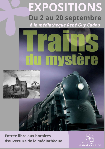 Expositions Trains du mystère et Les trains et le Petit Anjou 1