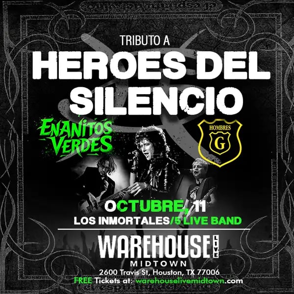 Heroes Del Silencio with Enanintos Verdes, Hombres G 1