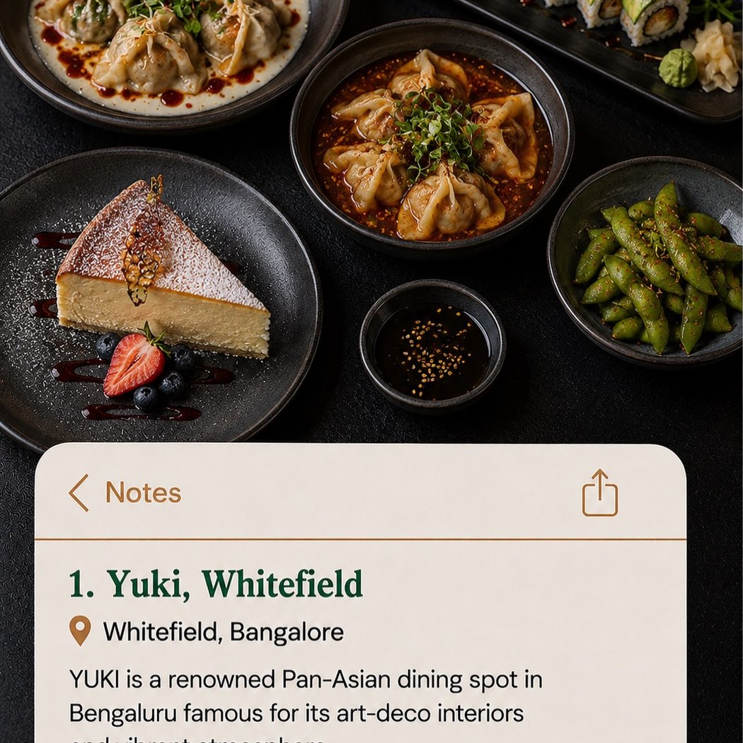 Yuki - Cocktail Bar and Kitchen | Whitefield 1