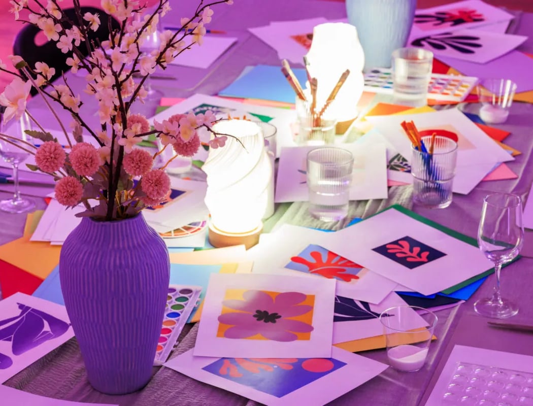 Colors of Matisse: Collage Art Workshop 1