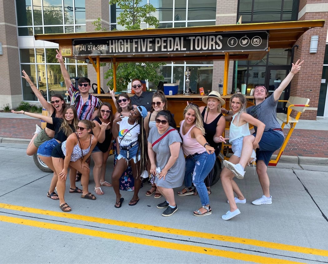 High Five Pedal Tours 1