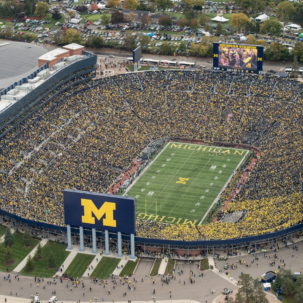 University of Michigan football game day experience 1