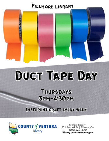 Fillmore Library Duct Tape Day 1