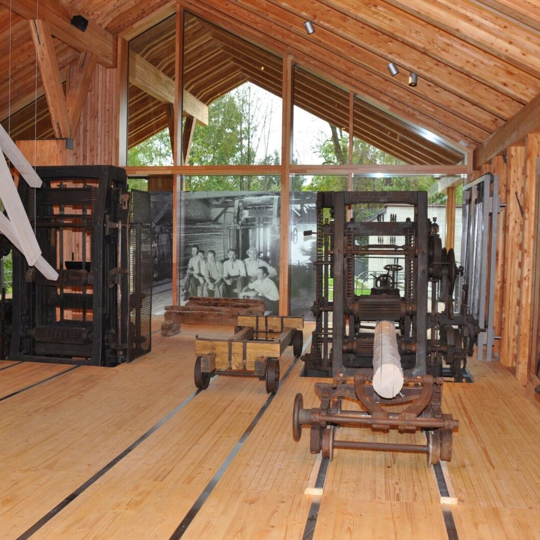 Das Sägewerk in der Seidl-Mühle, Schlossmuseum Ismaning