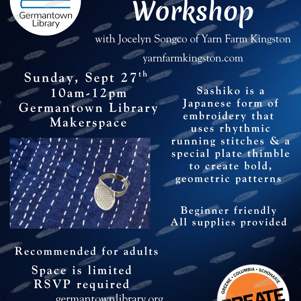 Sashiko Stitching Workshop 1