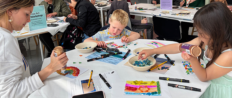 Free Art Workshop: Mini Rock Painting 1