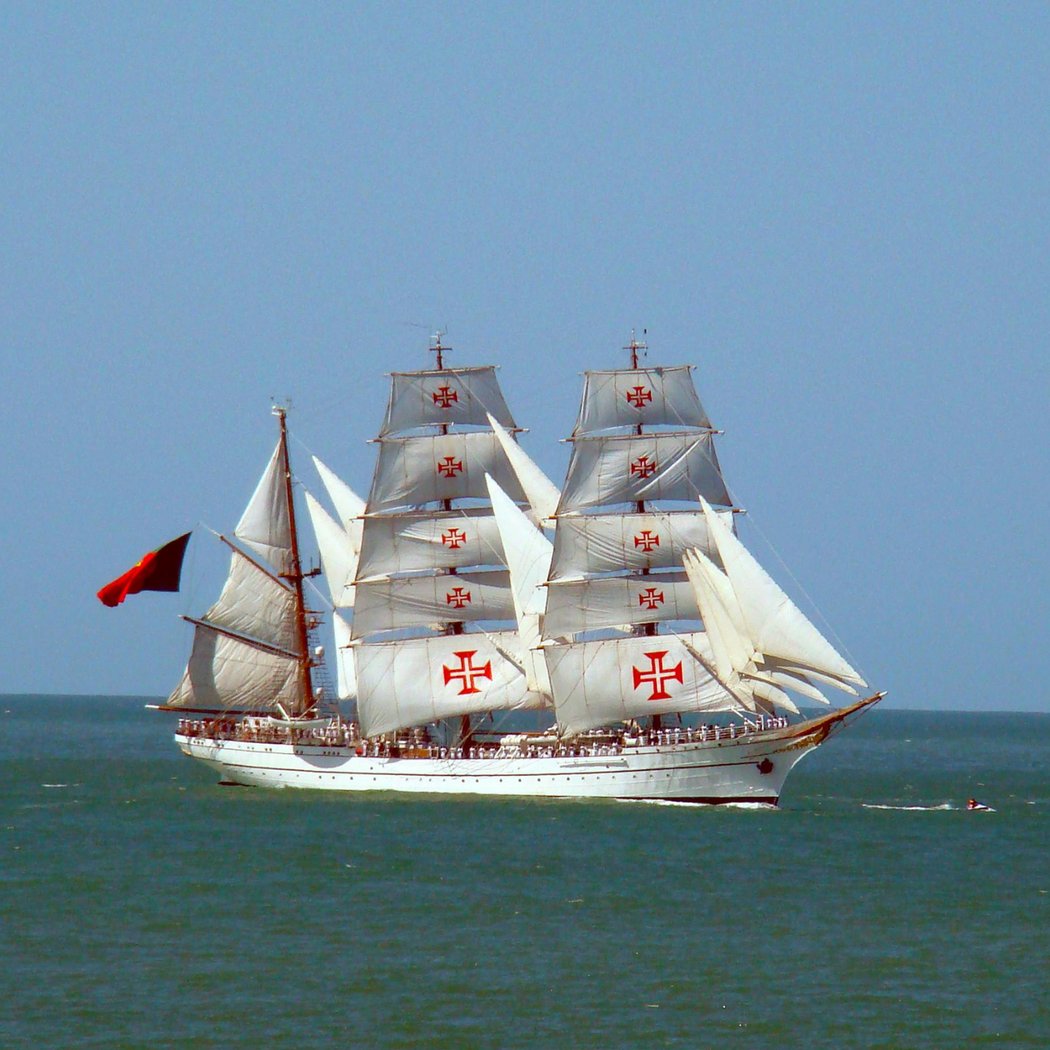 Arrival of the Portuguese Tall Ship NRP Sagres 2