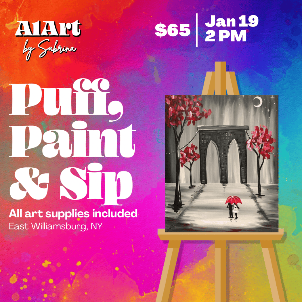 Puff, Paint and Sip Art Studio 1