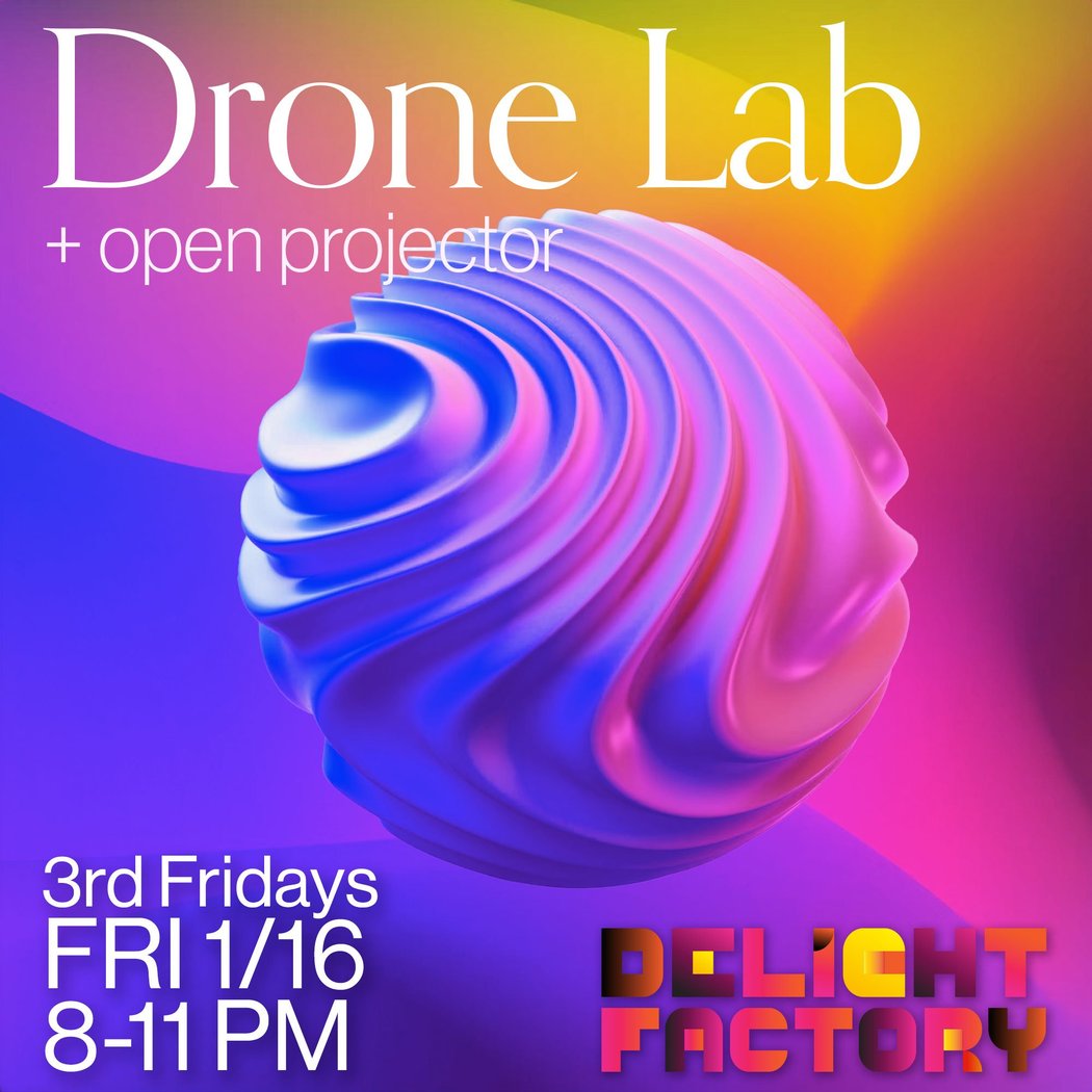 Drone Lab + Open Projector 1