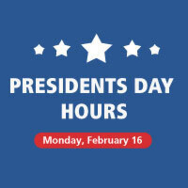 Preisdent's Day Hours 1