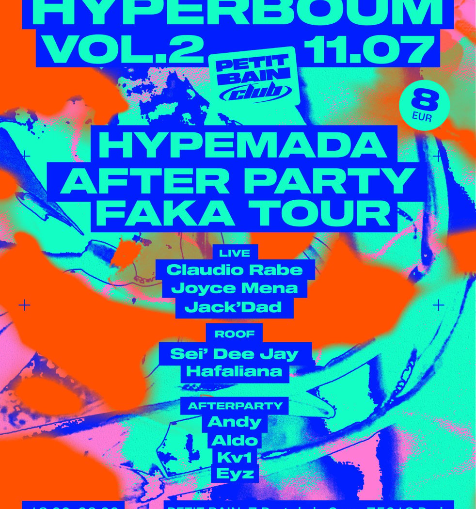 Hyperboum Vol.3 x Hypemada FAKA TOUR 1