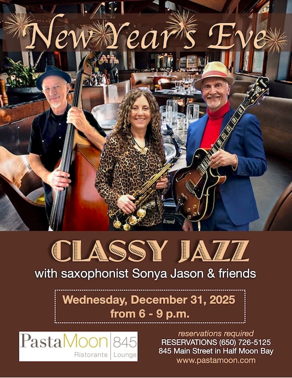 New Year's Eve with Sonya Jason’s Classy Jazz Trio 1