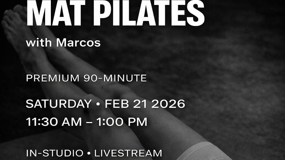 Sculpt Mat Pilates with Marcos 1